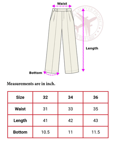 Signature Black Double Pleated Pants